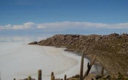 Uyuni Salt Flat from San Pedro de Atacama