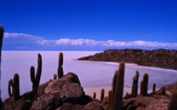 Uyuni Salt Flat from San Pedro de Atacama